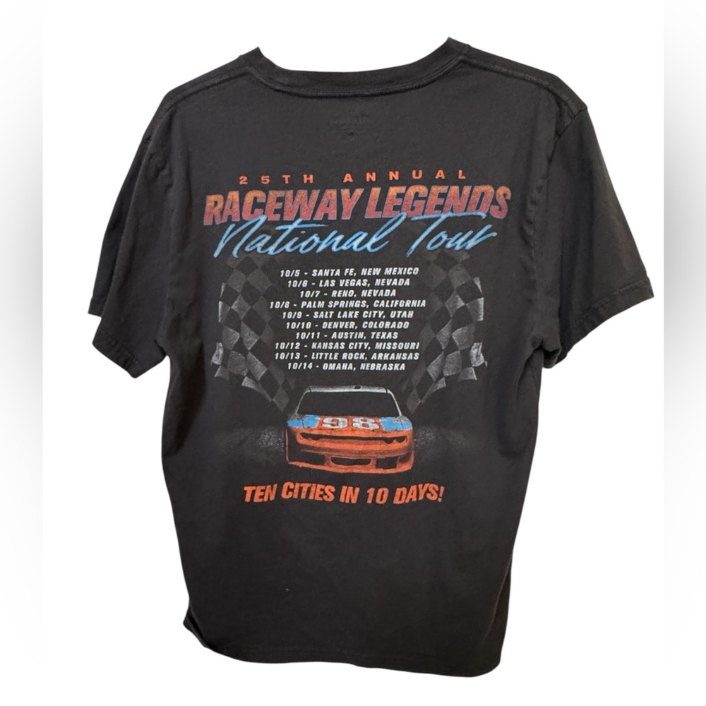 Hollister Raceway Legends NASCAR Raceway Legends Racing Men’s L T-Shirt MINTY - Picture 2 of 5